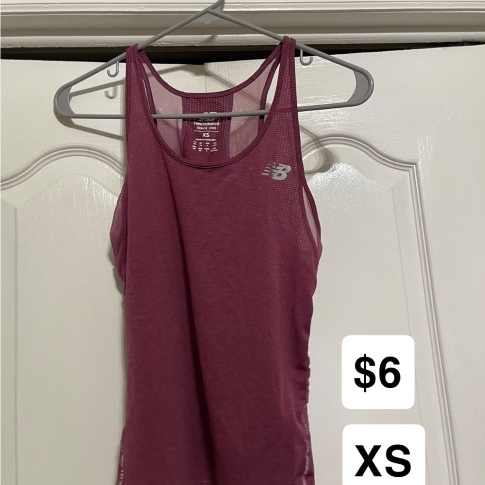 New Balance Women's Pink Tank Top